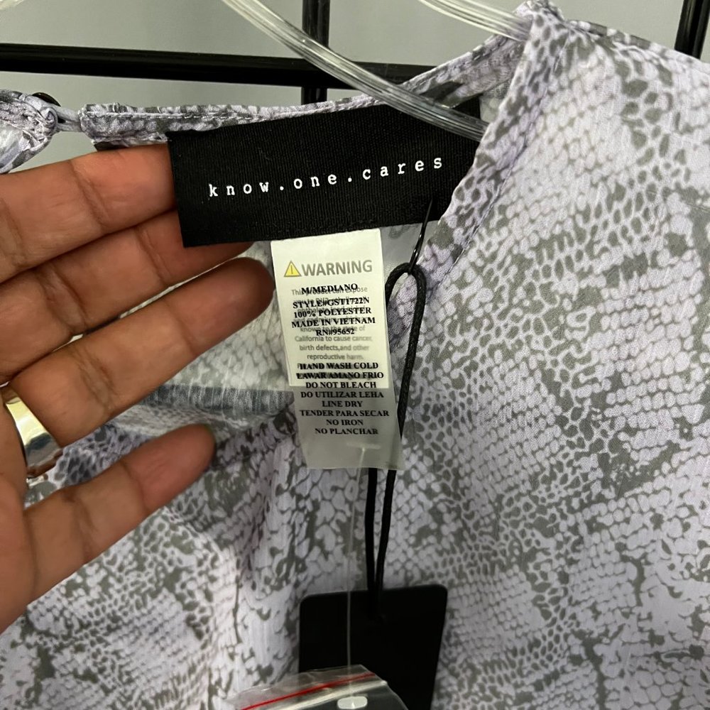 Skin Print Blouse - Picture 4 of 8